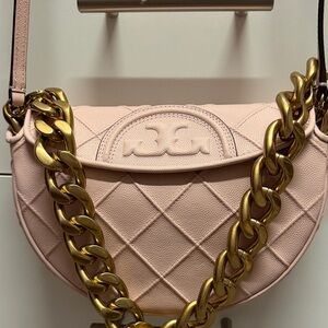 TORY BURCH with Gold Chain and strap Brand new